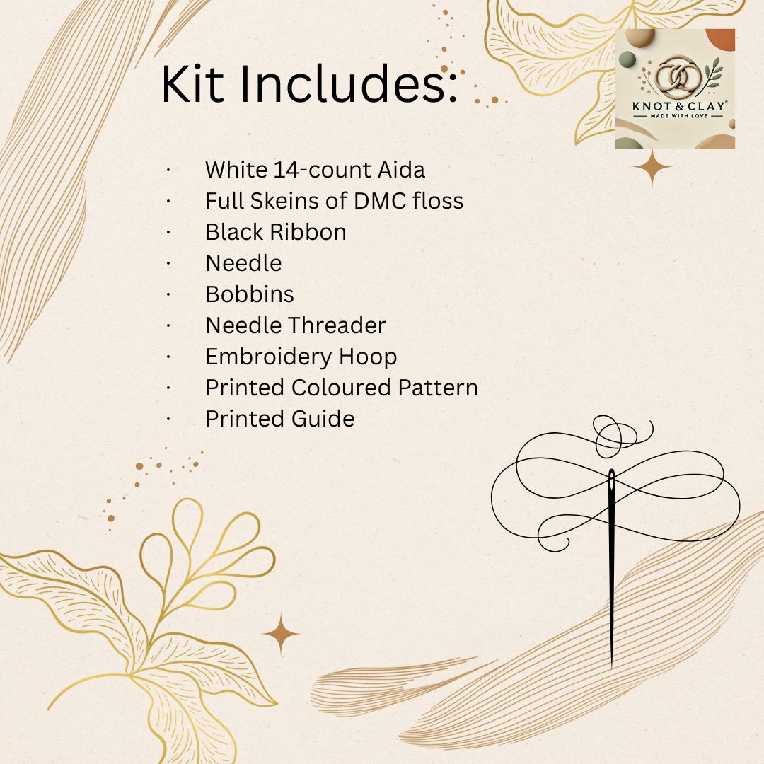 Ghost Cross Stitch Kit