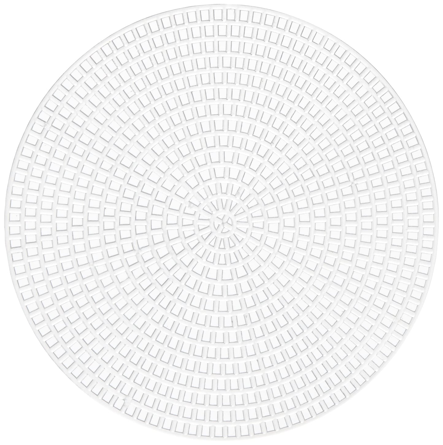 7.5cm Circle Mesh Plastic Canvas
