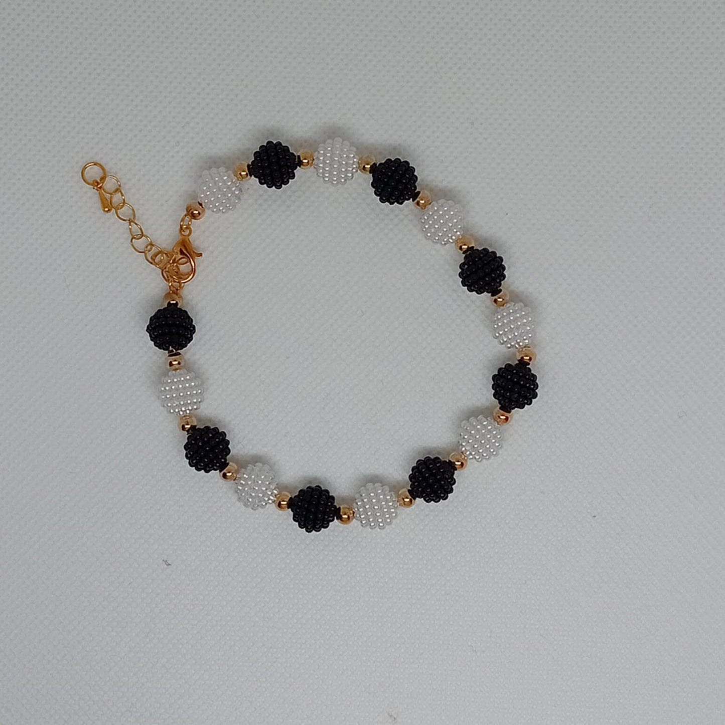 Black and White Faux Bracelet