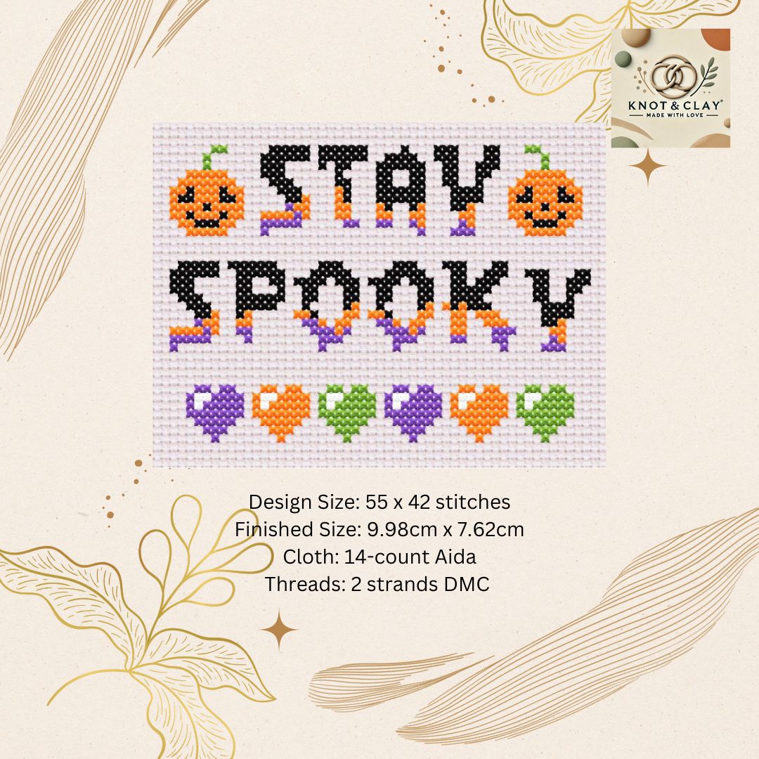 Stay Spooky Cross Stitch Kit