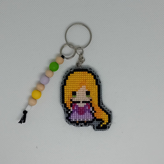 Rapunzel Keychain