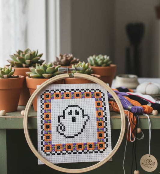 Ghost Cross Stitch Kit