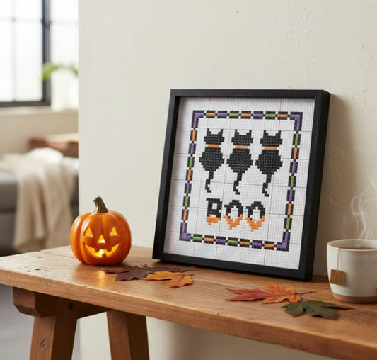Boo Cross Stitch Kit