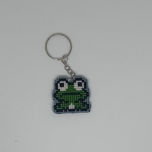 Green Frog Keychain