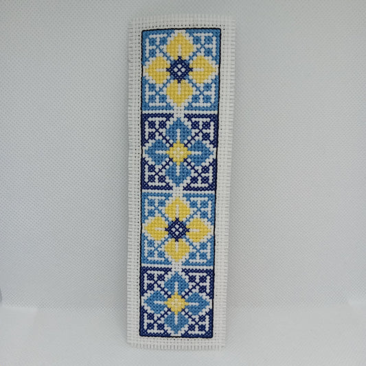Blue Tiles Bookmark