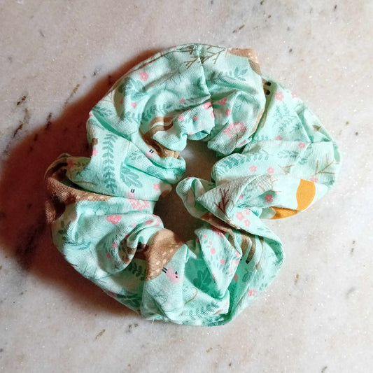 Forest Hair Scrunchie