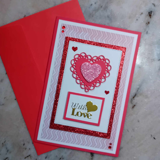 With Love Greeting Card