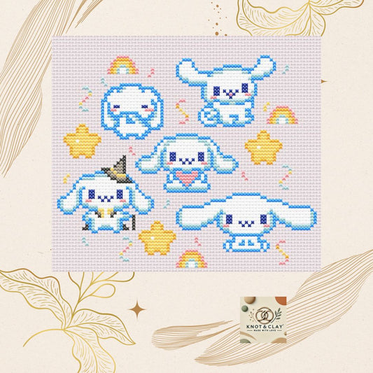 Sanrio Cinnamoroll Cross Stitch Pattern