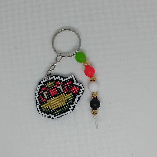 Ninja Turtles Faces Keychains