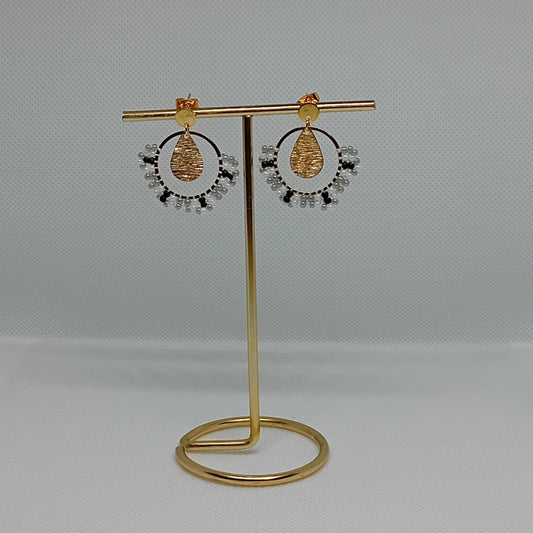 Spider Hoop Earrings