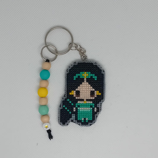 Jasmine Keychain
