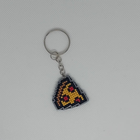 Pizza Slice Keychain